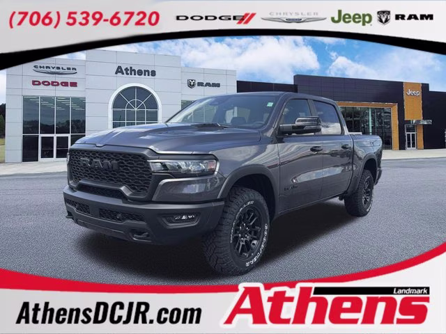 2026 Granite Crystal Metallic Clearcoat Ram 1500 Rebel 4X4 Truck