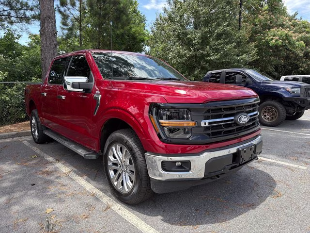 2024 Red Metallic Ford F-150 XLT 4X4 Truck