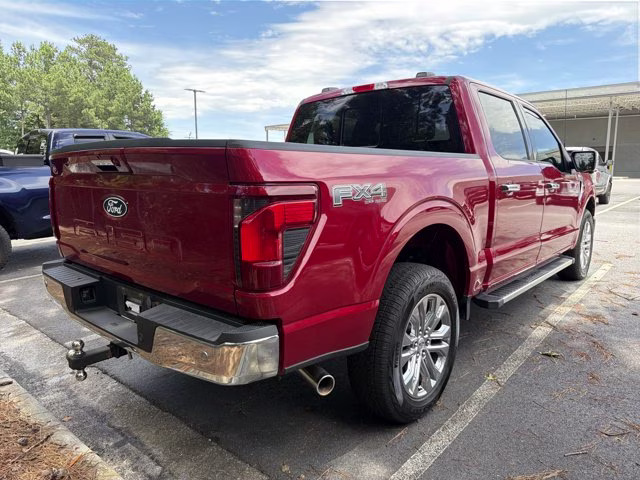 2024 Red Metallic Ford F-150 XLT 4X4 Truck
