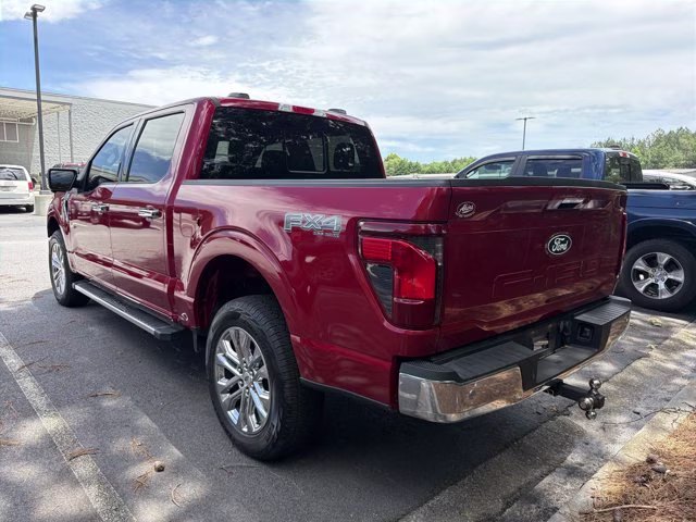 2024 Red Metallic Ford F-150 XLT 4X4 Truck
