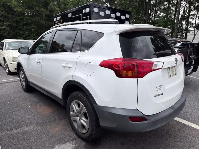 2015 Super White Toyota RAV4 LE FWD SUV