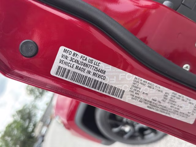 2026 Red Hot Pearlcoat Jeep Compass Latitude Altitude 4X4 SUV