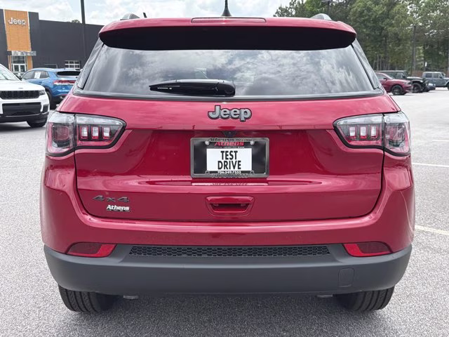 2026 Red Hot Pearlcoat Jeep Compass Latitude Altitude 4X4 SUV