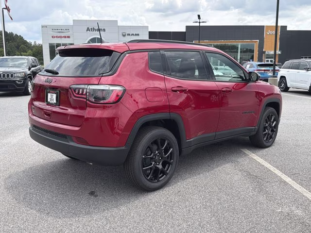 2026 Red Hot Pearlcoat Jeep Compass Latitude Altitude 4X4 SUV