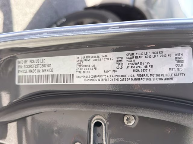 2026 Ceramic Gray Clearcoat Ram 2500 Laramie 4X4 Truck