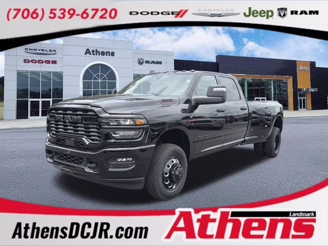 2026 Diamond Black Crystal Pearlcoat Ram 3500 Big Horn 4X4 Truck