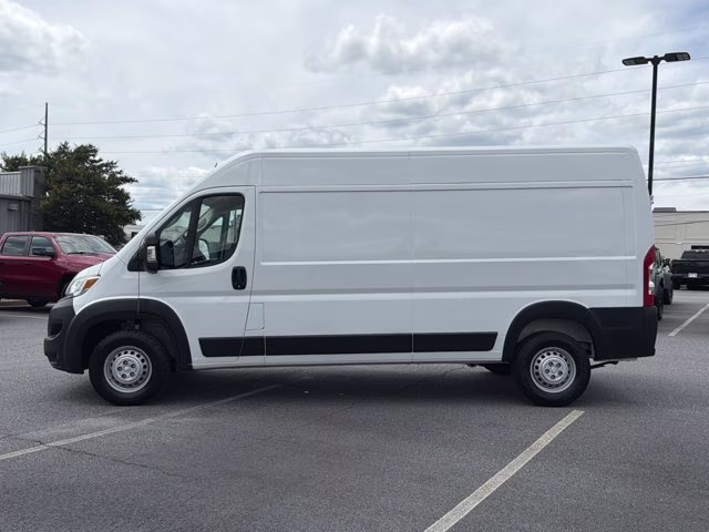 2025 Bright White Clearcoat Ram ProMaster Cargo Van Tradesman FWD Van