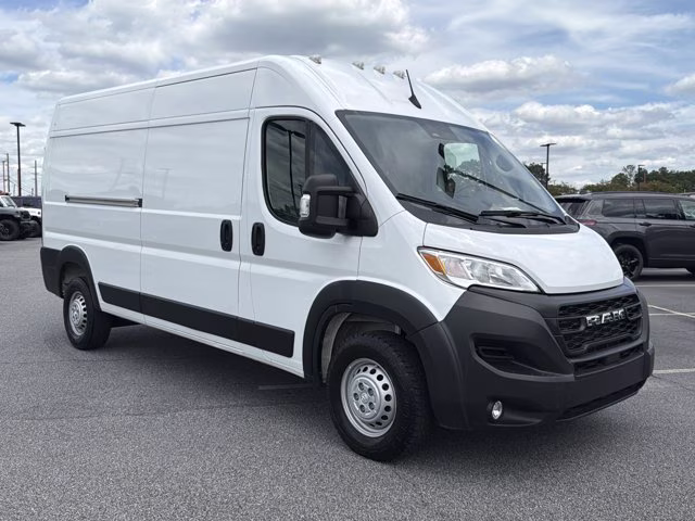 2025 Bright White Clearcoat Ram ProMaster Cargo Van Tradesman FWD Van