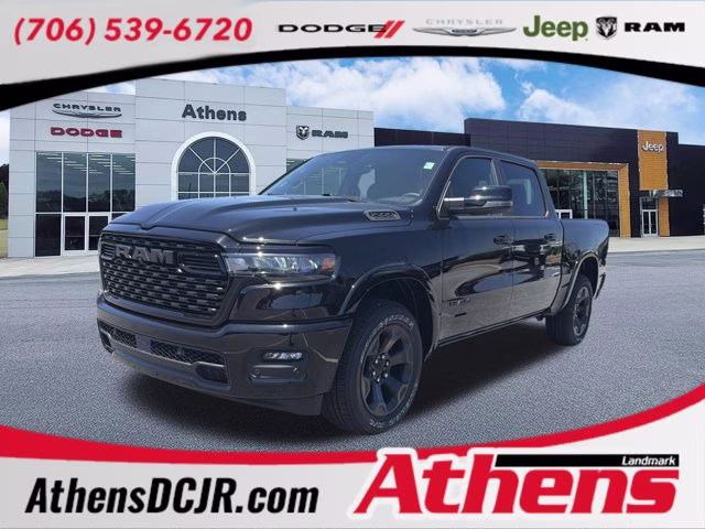 2026 Diamond Black Crystal Pearlcoat Ram 1500 Big Horn RWD Truck