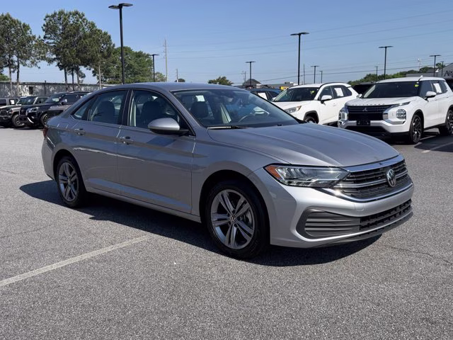 2024 Pyrite Silver Metallic Volkswagen Jetta SE FWD Sedan