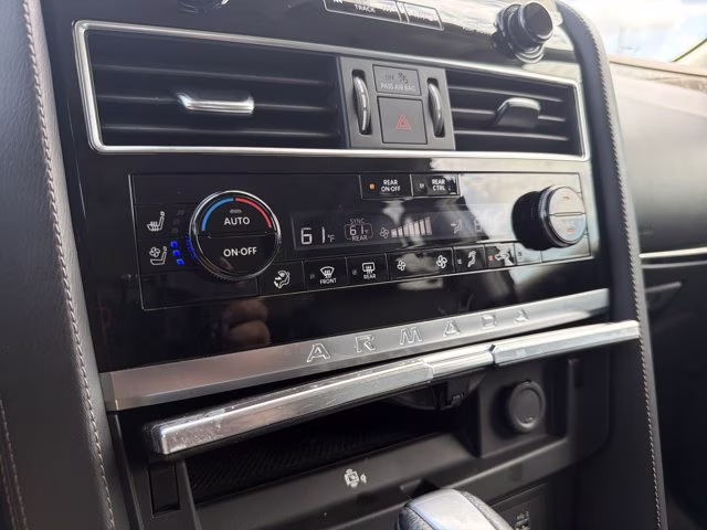 2023 Super Black Nissan Armada Platinum 4X4 SUV