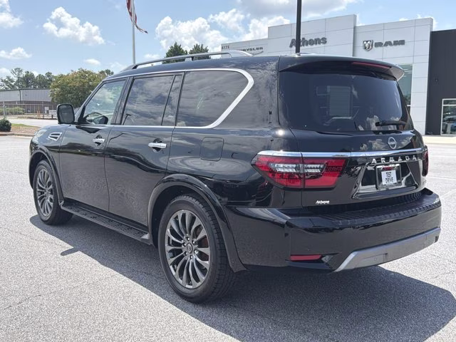 2023 Super Black Nissan Armada Platinum 4X4 SUV