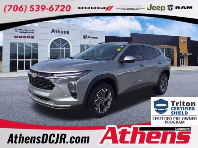 2025 Sterling Gray Metallic Chevrolet Trax LT FWD SUV