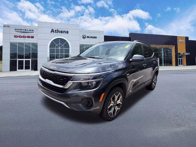 2023 Gravity Gray Kia Seltos EX AWD SUV