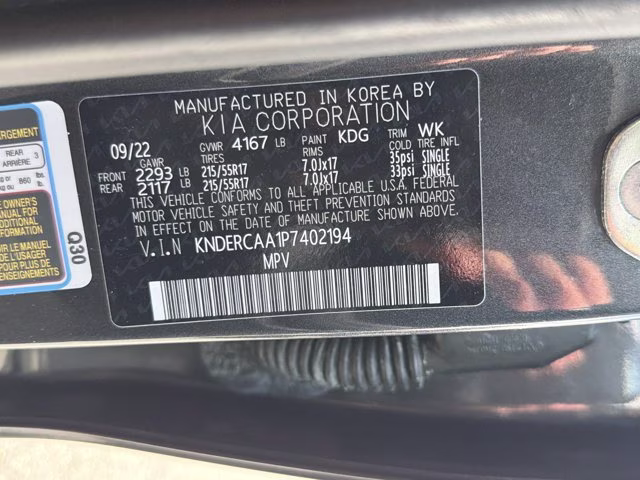 2023 Gravity Gray Kia Seltos EX AWD SUV