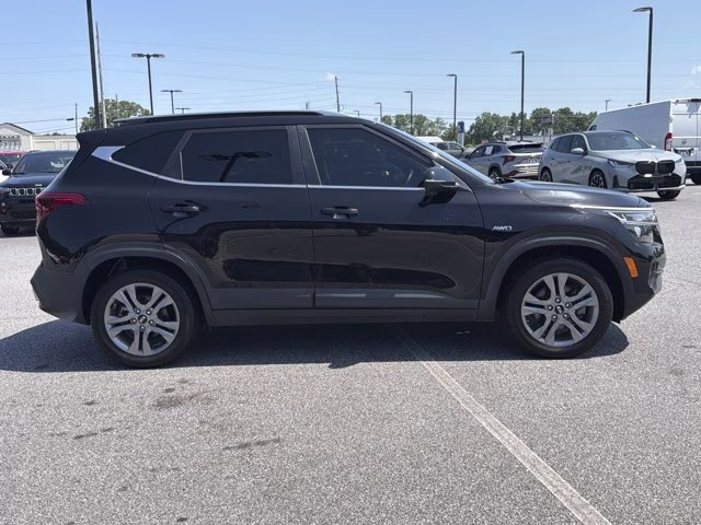 2021 Cherry Black Kia Seltos S AWD SUV