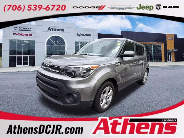 2019 Titanium Gray Kia Soul Base FWD Hatchback