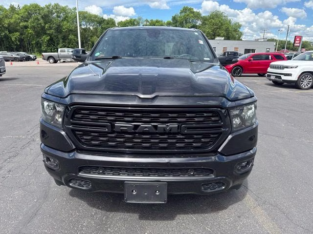 2023 Diamond Black Crystal Pearlcoat Ram 1500 Big Horn 4X4 Truck