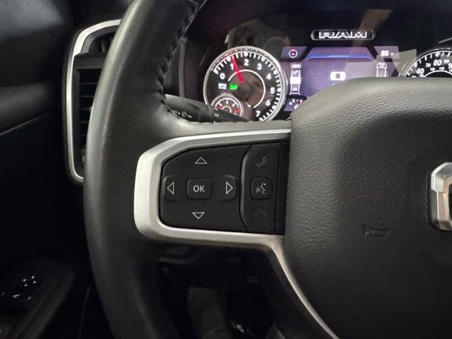 2023 Diamond Black Crystal Pearlcoat Ram 1500 Big Horn 4X4 Truck