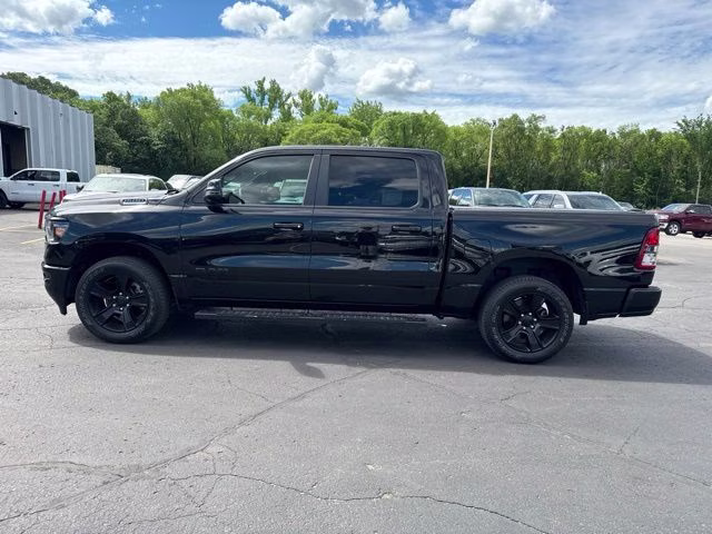2023 Diamond Black Crystal Pearlcoat Ram 1500 Big Horn 4X4 Truck