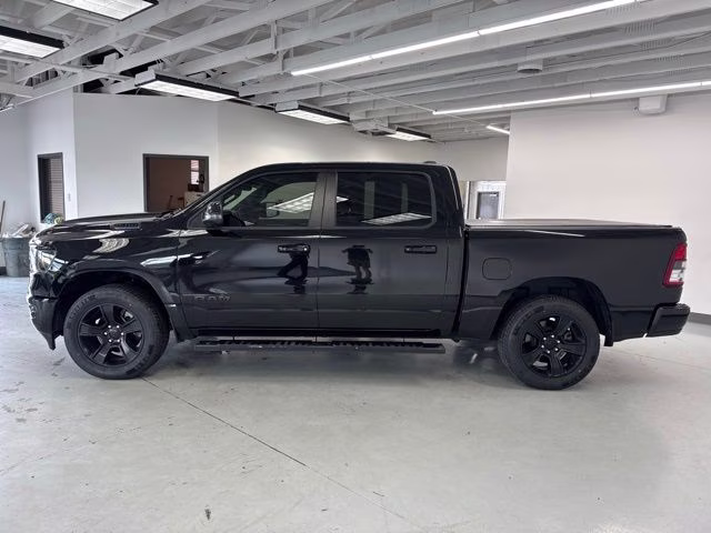 2023 Diamond Black Crystal Pearlcoat Ram 1500 Big Horn 4X4 Truck