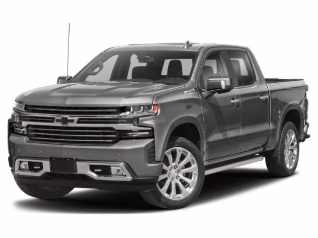2020 Steel Metallic Chevrolet Silverado 1500 High Country 4X4 Truck