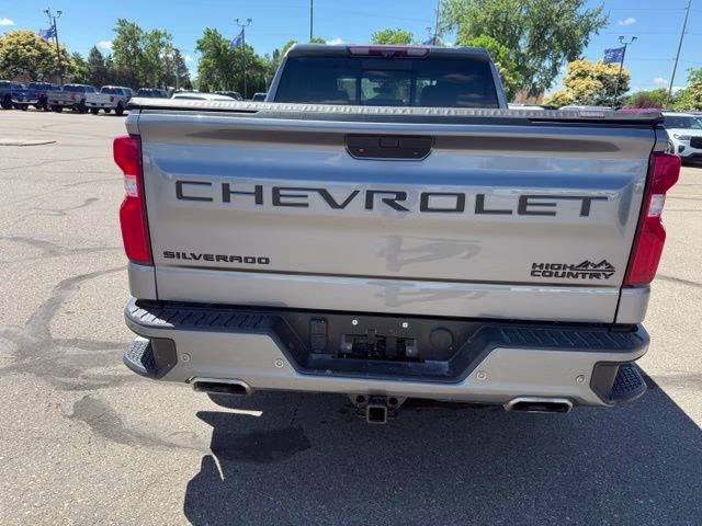 2020 Satin Steel Metallic Chevrolet Silverado 1500 High Country 4X4 Truck