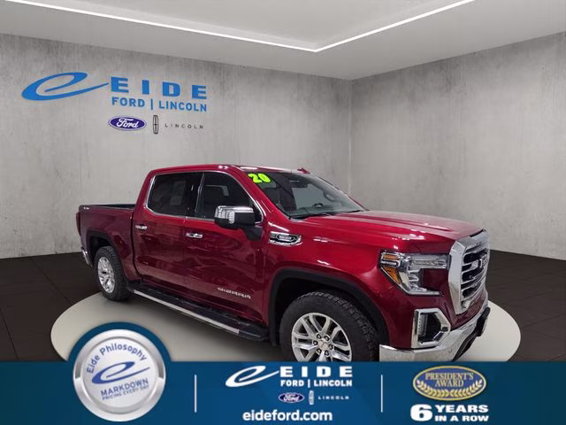 2020 Red Quartz Tintcoat GMC Sierra 1500 SLT 4X4 Truck