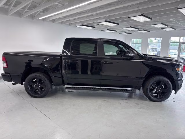 2023 Diamond Black Crystal Pearlcoat Ram 1500 Big Horn 4X4 Truck