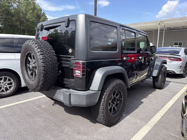 2017 Black Clearcoat Jeep Wrangler Unlimited Sport 4X4 Convertible