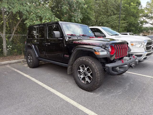 2021 Black Clearcoat Jeep Wrangler Unlimited Rubicon 4X4 Convertible