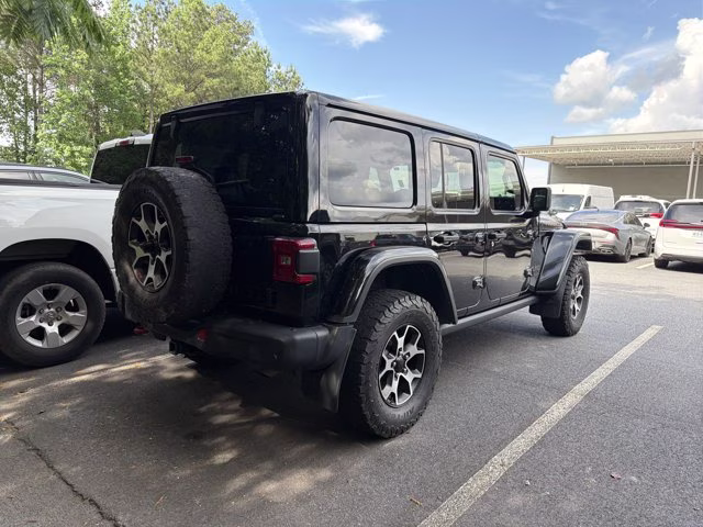 2021 Black Clearcoat Jeep Wrangler Unlimited Rubicon 4X4 Convertible