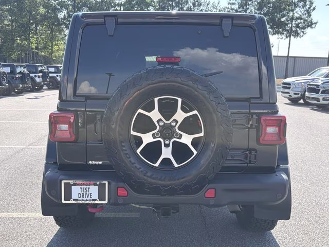2021 Black Clearcoat Jeep Wrangler Unlimited Rubicon 4X4 Convertible