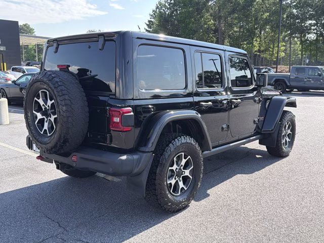 2021 Black Clearcoat Jeep Wrangler Unlimited Rubicon 4X4 Convertible