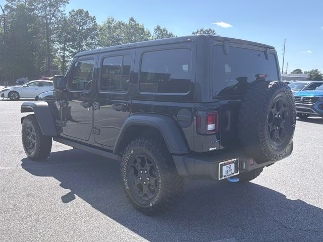 2023 Black Clearcoat Jeep Wrangler 4xe Willys 4xe 4X4 Convertible
