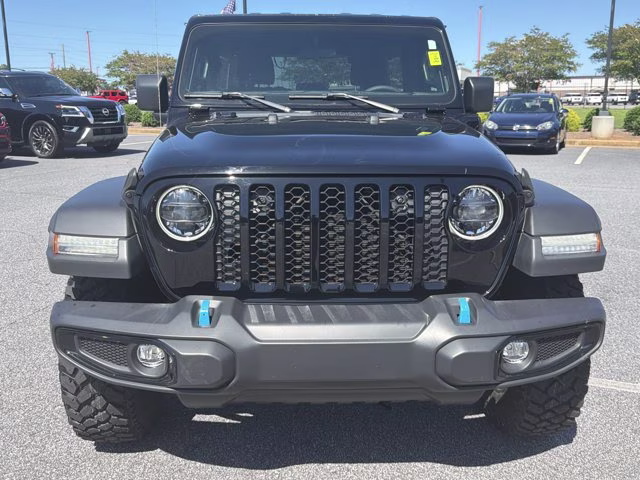 2023 Black Clearcoat Jeep Wrangler 4xe Willys 4xe 4X4 Convertible