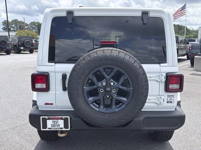 2026 Bright White Clearcoat Jeep Wrangler 85th Anniversary 4X4 Convertible