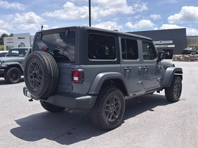 2024 Anvil Clear Coat Jeep Wrangler Sport S 4X4 Convertible
