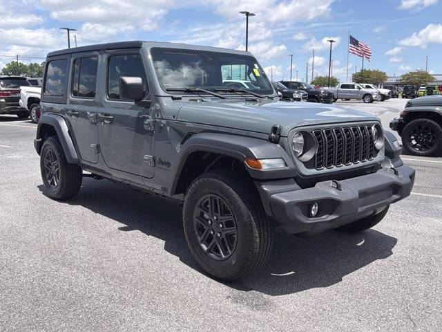 2024 Anvil Clear Coat Jeep Wrangler Sport S 4X4 Convertible