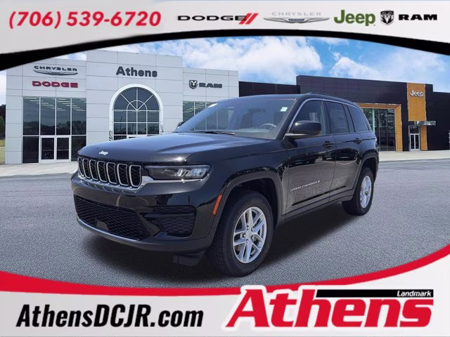 2026 Diamond Black Crystal Pearlcoat Jeep Grand Cherokee Laredo X RWD SUV