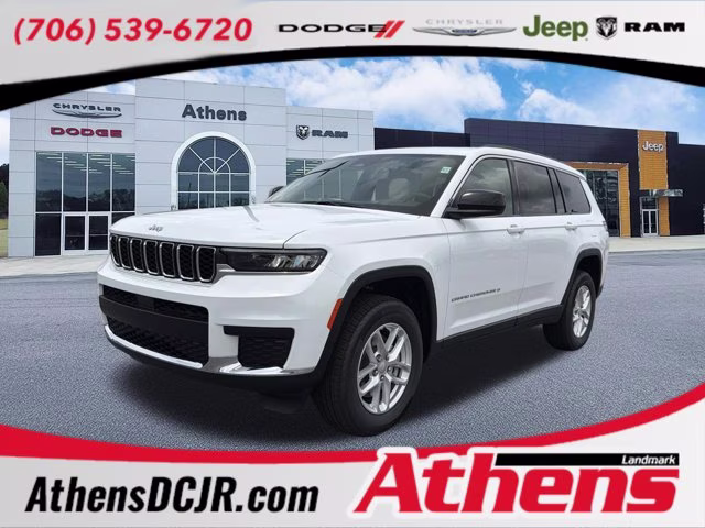 2026 Bright White Clearcoat Jeep Grand Cherokee L Laredo X RWD SUV