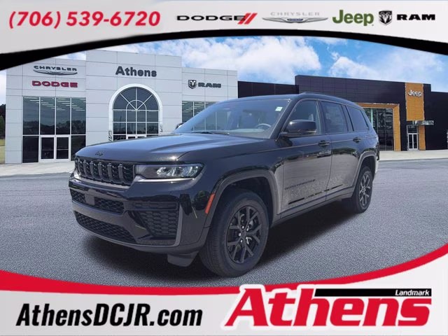 2026 Diamond Black Crystal Pearlcoat Jeep Grand Cherokee L Laredo Altitude RWD SUV