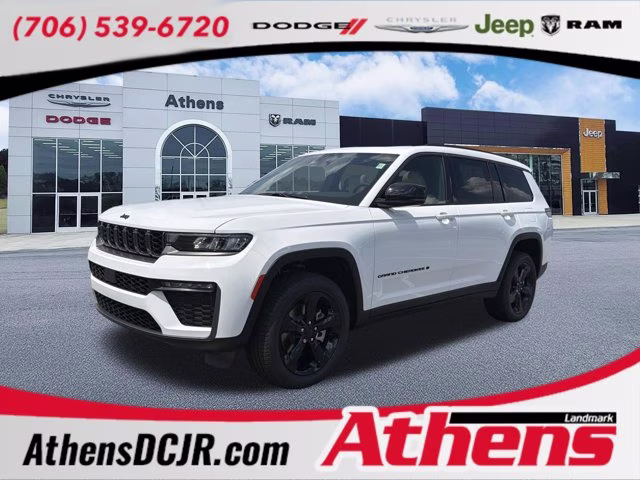 2026 Bright White Clearcoat Jeep Grand Cherokee L Limited RWD SUV