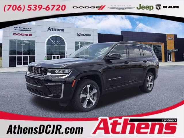 2026 Diamond Black Crystal Pearlcoat Jeep Grand Cherokee L Limited 4X4 SUV