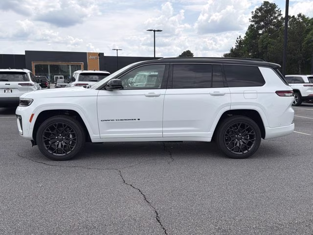 2026 Bright White Clearcoat Jeep Grand Cherokee L Summit 4X4 SUV