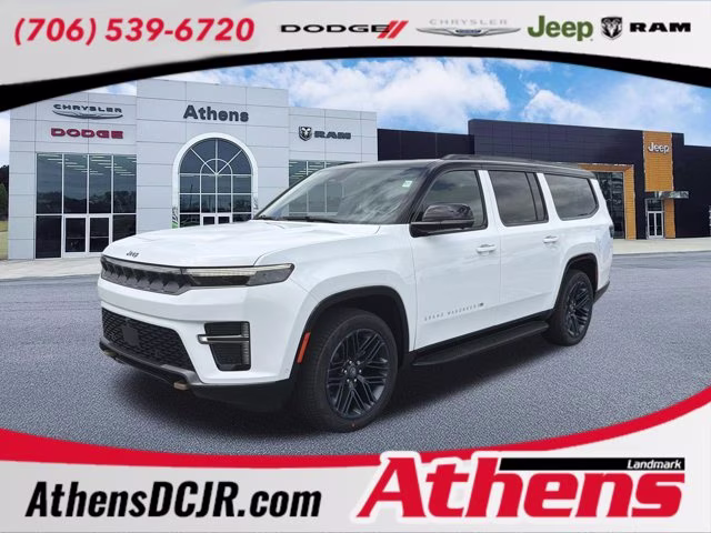 2026 Bright White Clearcoat Jeep Grand Wagoneer 85th Anniversary L 4X4 SUV