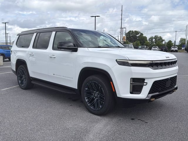 2026 Bright White Clearcoat Jeep Grand Wagoneer 85th Anniversary L 4X4 SUV