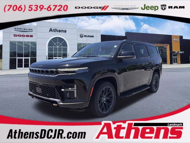 2026 High Gloss Black Jeep Grand Wagoneer 85th Anniversary 4X4 SUV