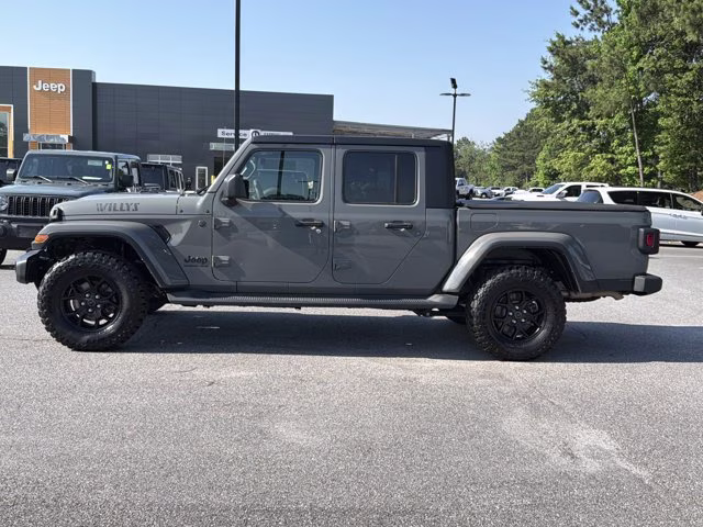 2023 Sting-Gray Clearcoat Jeep Gladiator Willys 4X4 Truck