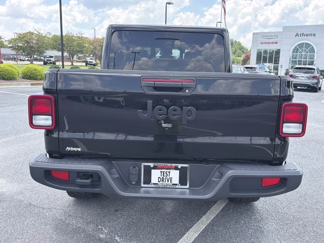 2024 Black Clearcoat Jeep Gladiator Sport S 4X4 Truck